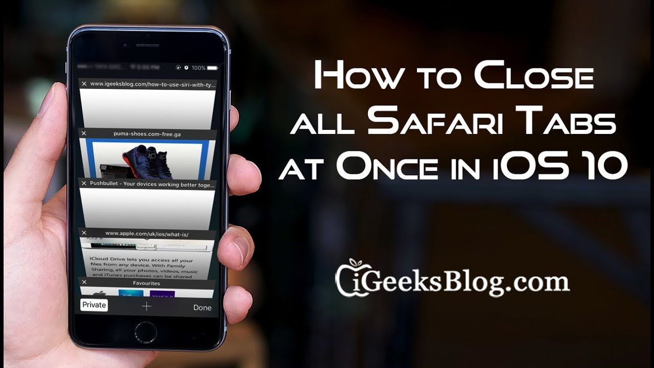 safari closing tabs on its own iphone