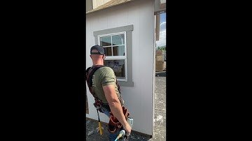 How To Build A Shed | DIY Shed Kit (Window Install)