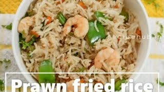 prawn fried rice recipe | how to make shrimp fried rice recipe |how to make prawn fried rice at home