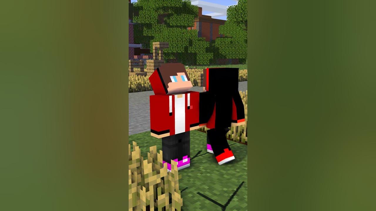 JJ vs Mikey Pull-Ups Battle in Minecraft Maizen Animation