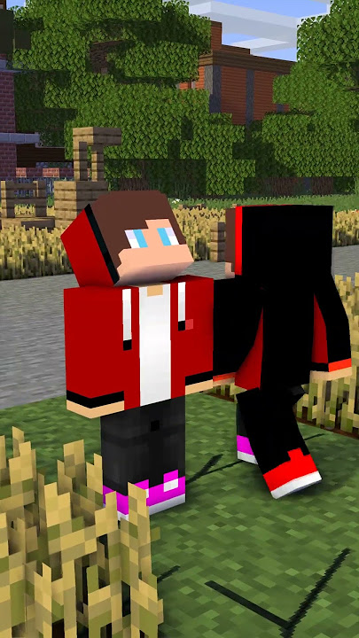 JJ vs Mikey Pull-Ups Battle in Minecraft Maizen Animation