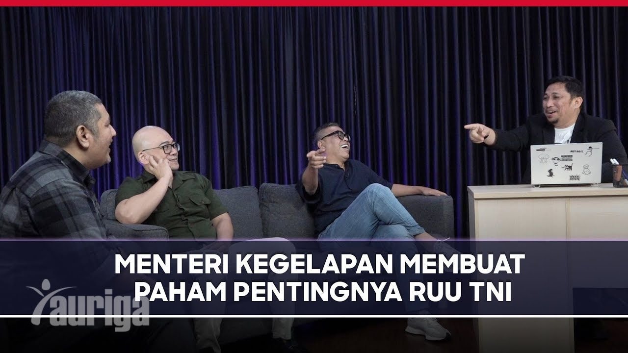 Terhipnotis Menteri Kegelapan Setujui UU TNI Baru. Lebih Oke Dari Corbuzier