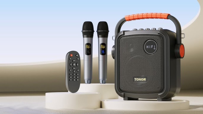 K1 Mini Karaoke Machine Adults 1 Wireless Microphones - Temu