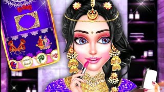 Royal South Indian wedding ritual &saree fashion salon game screenshot 3