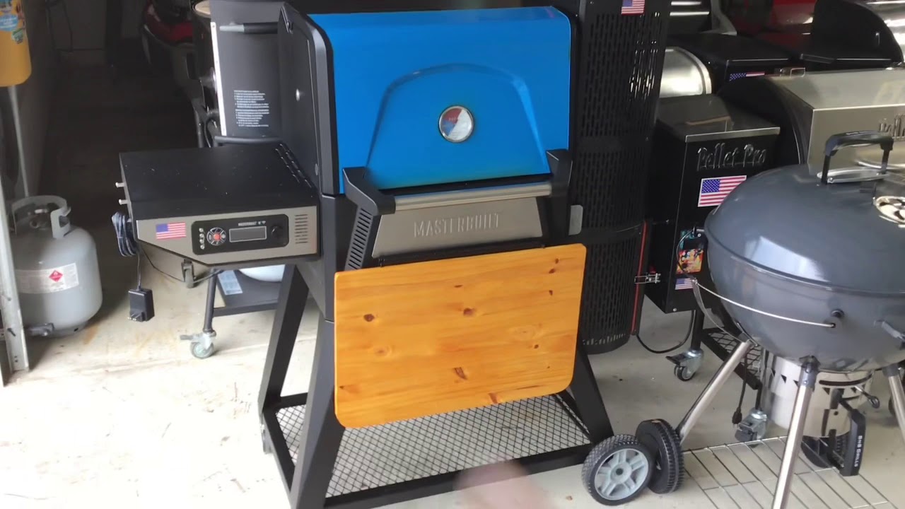 Wood Fire Pizza On The Masterbuilt Gravity Series Charcoal Grill