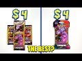Which Is THE BEST POKEMON CARDS To Buy? Opening Dollar Tree & Regular Version Packs