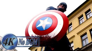 John Walker Kills a FlagSmasher with The Shield Scene [No BGM] | The Falcon and the Winter Soldier