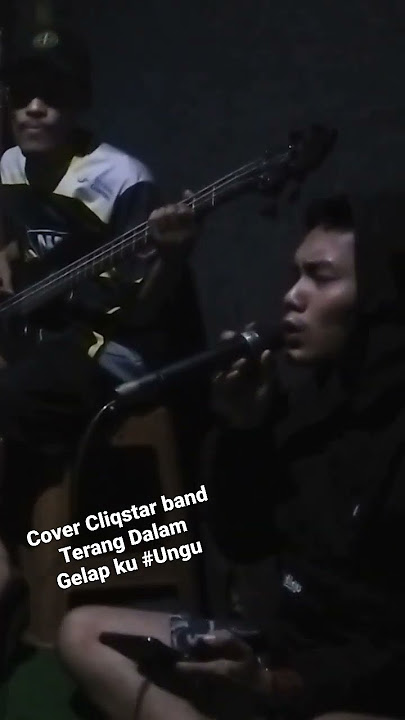 cover Cliqstar band terang dalam gelapku #ungu