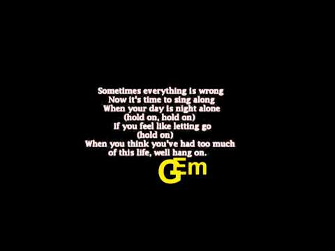 Rem - everybody hurts (with chords)