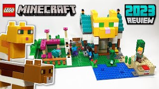 LEGO Minecraft Crafting Box 4.0: The Cat Cottage (21249) - 2023 Set Review