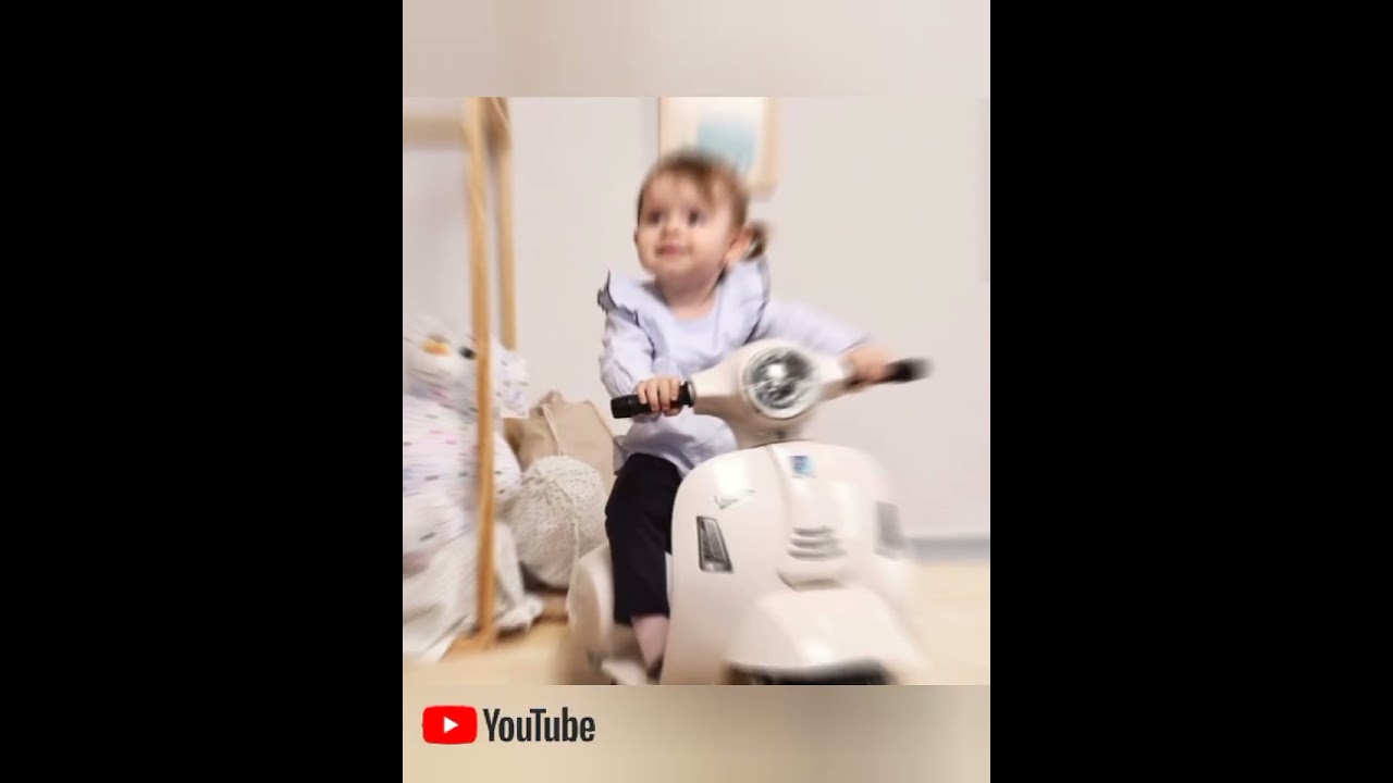 Vespa GTS Kinderscooter 12V (roze
