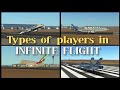 Type players in Infinite Flight Multiplayer | Infinite Flight funny moments