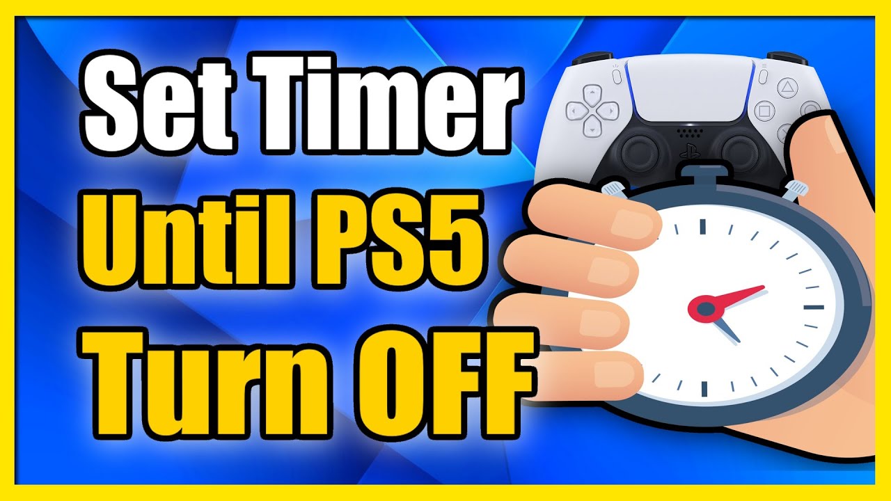 How To Set Timer Until PS5 Enters Rest Mode Turns Off Fast Tutorial how-to-set-timer-until-ps5-enters-rest-mode-turns-off-fast-tutorial