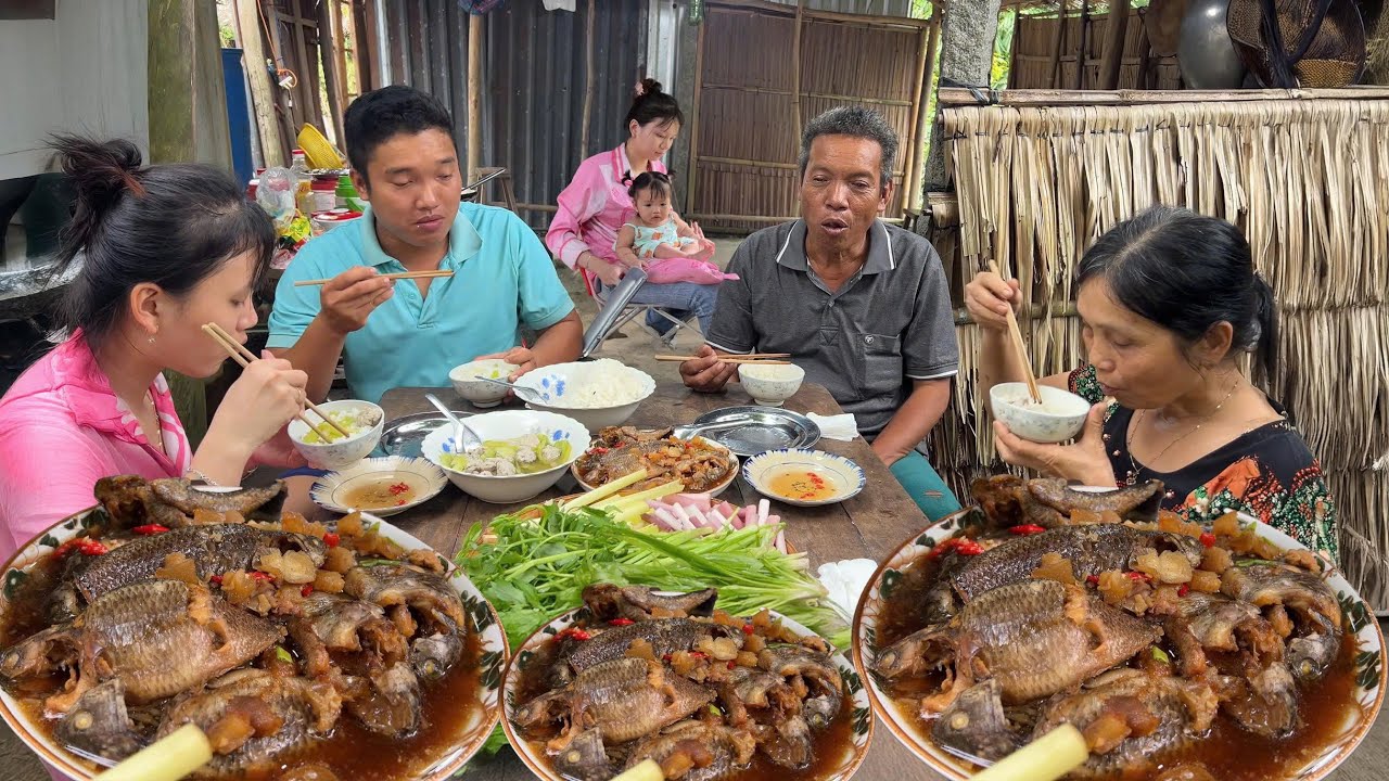 Chả Cá Mè Vinh Nấu Canh Khổ Qua Cá Rô Đồng Kho Tép Mỡ  Ẩm Thực Đồng Quê Miền  | KBMQ