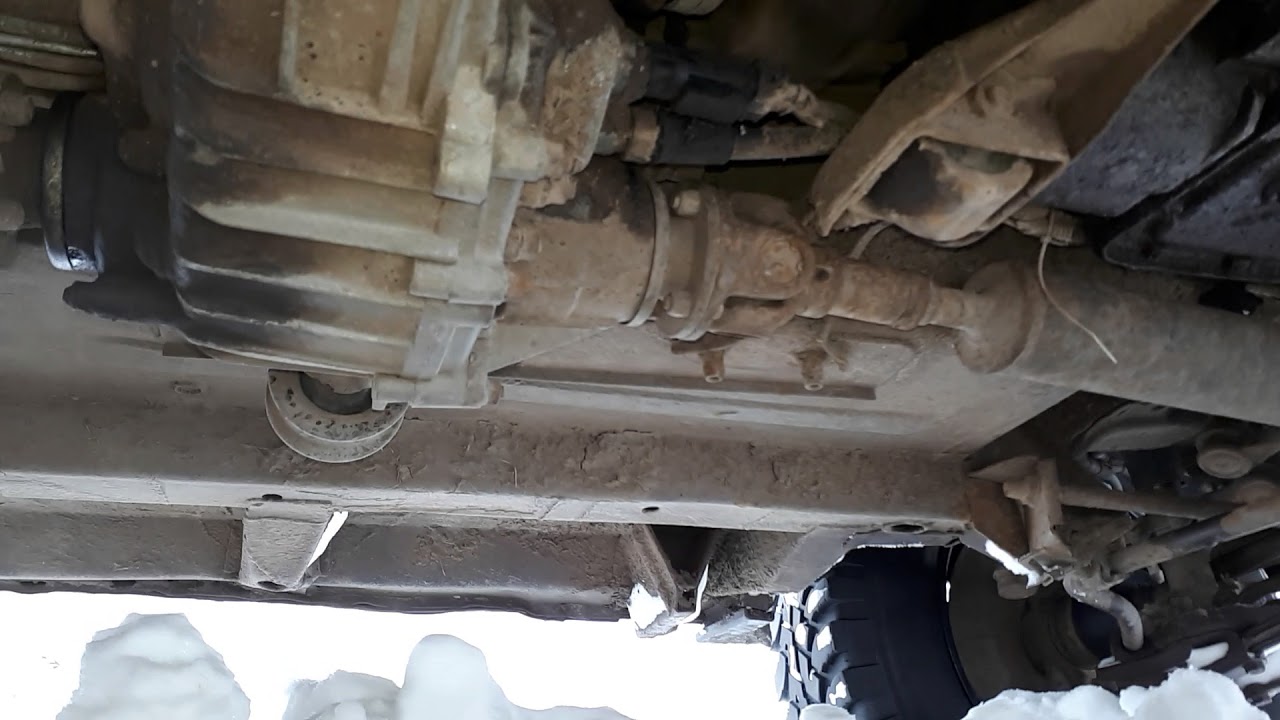 Поломка промвала на ниве - YouTube