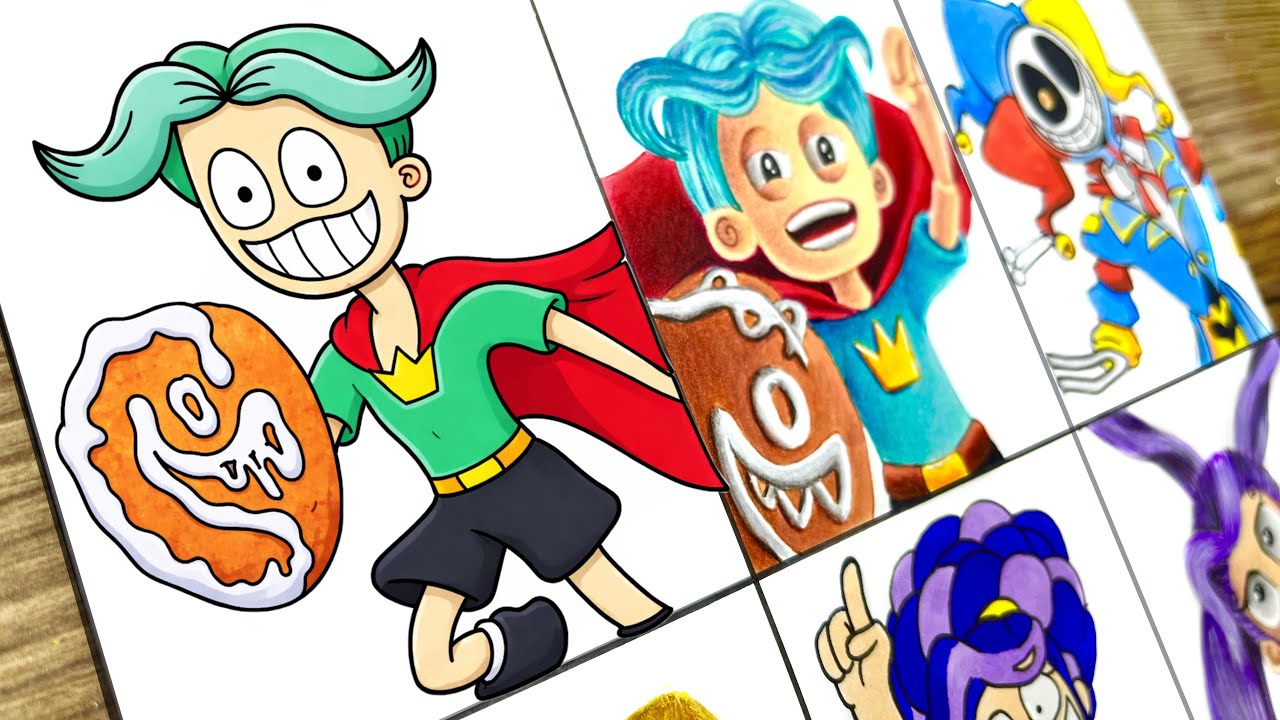 Protottpe Drawing Chapter 5 Drawing All Monsters Cartoon Vs Original (Poppy Playtime Chapter 5 ...