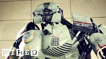 How to Make Parts for a Giant Mech Robot (4/7) - YouTube Geek Week - WIRED