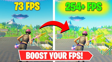 How to Boost FPS & Reduce Input Delay In Fortnite - Easy Ways! (Season 7)