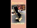 Loved it! | DIY Phone Stand in THREE steps | Wooden project