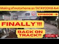 Ep 8  making of double decker motor home on tata yodha 4x4