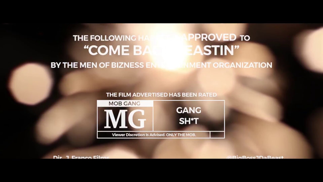 J Da Beast - Come Back Beastin' (Official Music Video) | Dir. J. Franco Films