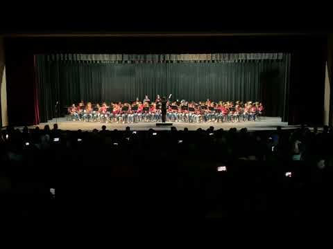 Southard middle school maroon band (tempest)