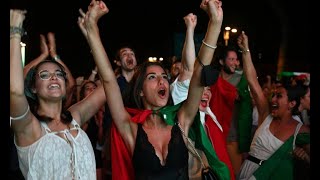 ITALIA CAMPIONE D'EUROPA FESTA A RIMINI | EURO 2020 💚💟❤ 🇮🇹 Italia Inghilterra Festeggiamenti
