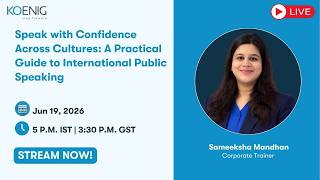 Speak with Confidence Across Cultures: A Practical Guide to International Public Speaking