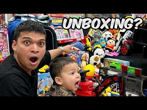 UNBOXING MAINAN RIAZ ‼️ RIAZ EXCITED GILER‼️🤯