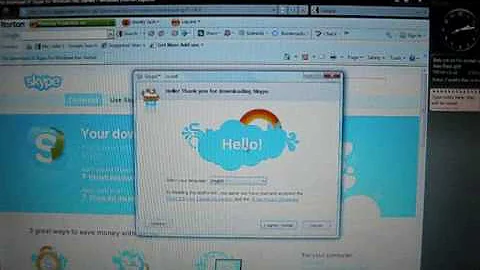 Carolyn Potter shows you how to set up Skype