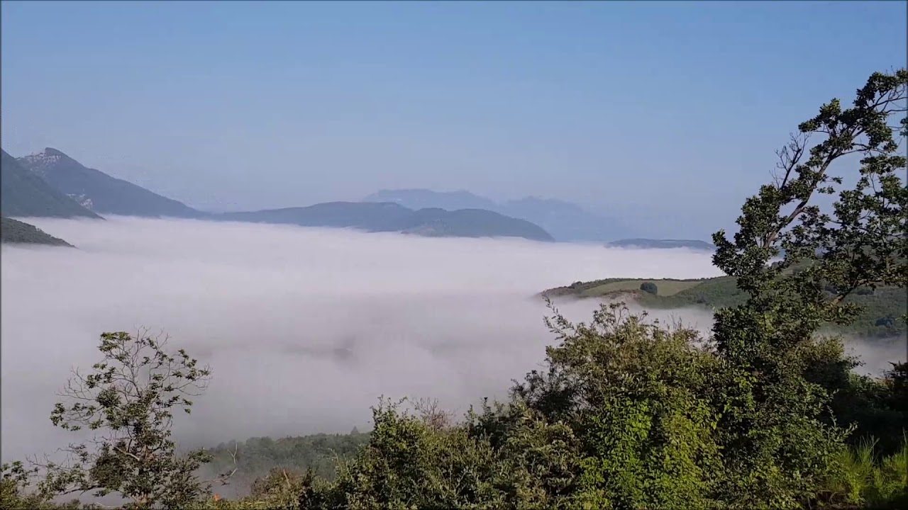 LA NEBBIA E I CASTAGNI -PIANA DEL DRAGONE -Volturara Irpina