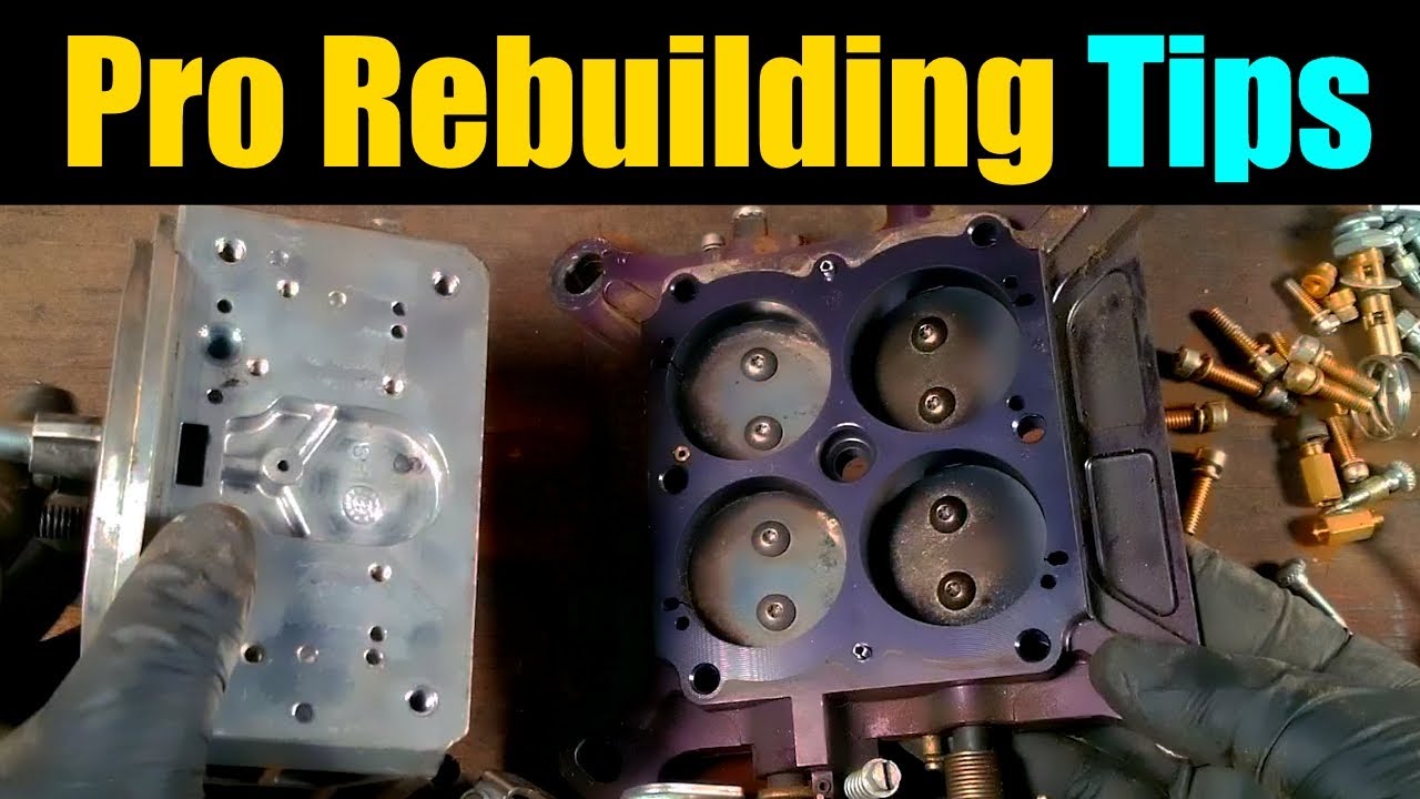 Rebuilding A 4150 750cfm Carb | How To Rebuild A Holley Carburetor