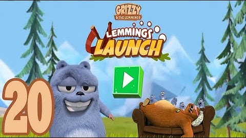 Grizzy and the Lemmings: Lemming Launch - Gameplay walkthrough part 20 (Android, IOS)
