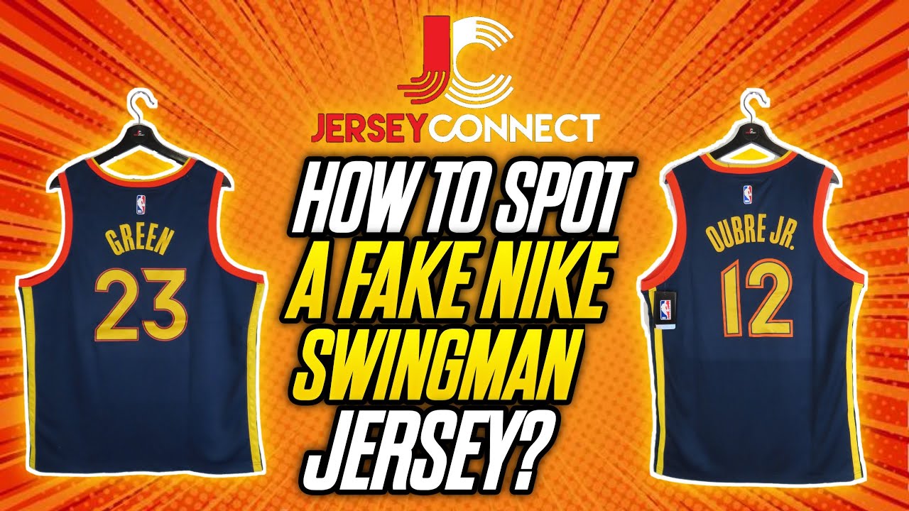 How to spot fake NBA swingman Jerseys (On /trademe/anywhere