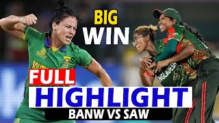 Bangladesh Vs South Africa Full Highlights Icc Odi World Cup Match 2025 Ban Vs Sa