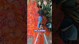 Man Drawing Flowers On The Walls Around The World 😍 (@bastianallfrey )