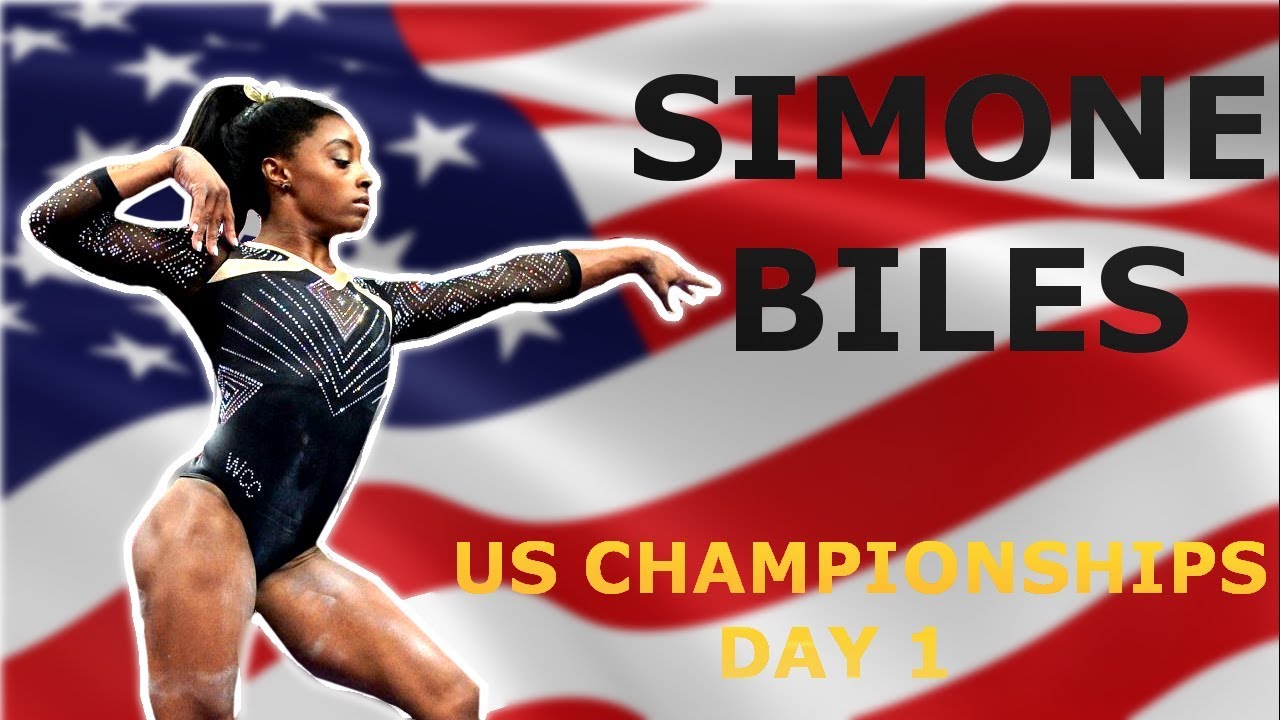 Simone Biles 2018 Us Championships Day 1 Aa Floor Beam Bars