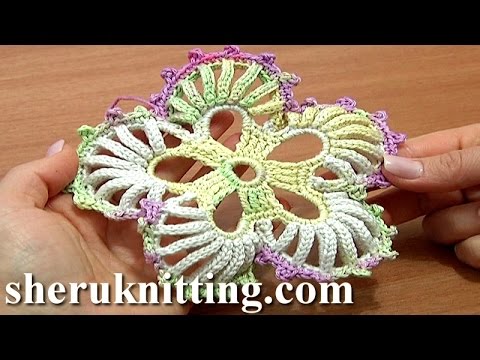 How to Do Crochet 5-Petal Flower