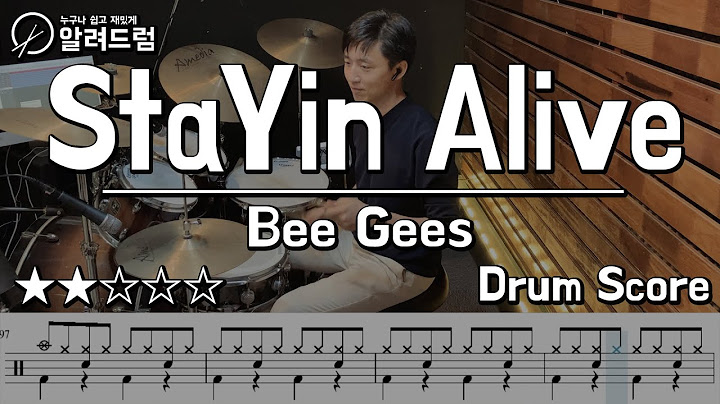 Stayin Alive Drum Cover version - Drum Cover performance video thumbnail