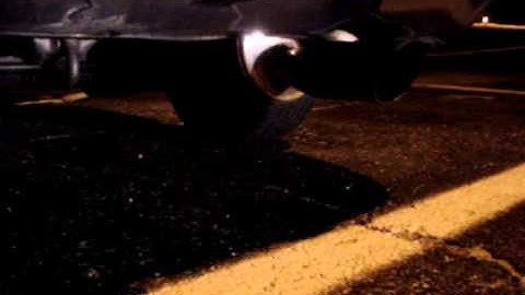 Integra with Hytech header-back exhaust (Idle)