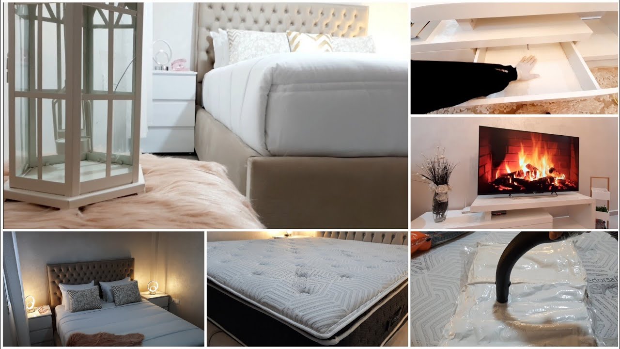 جولة في غرفة النوم سكن اقتصادي🔝تحدي العكز والبرد بروتين مسائي حماسي💪تنظيم ترتيب الادراج🔝و حيل وافكار