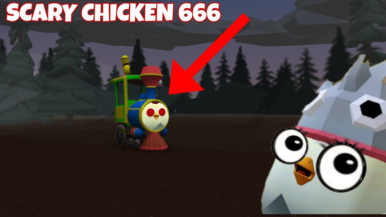 Chicken Gun is nightmare scary chicken 666 #Short, scary chicken 666