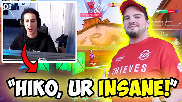 Valorant Pros reacts to PROS PLAYS (Hiko, ShahZam, Subroza, WARDELL, Asuna and more)