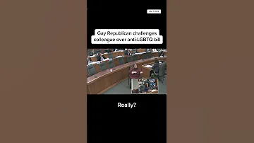 Gay Republican Challenges Colleague 