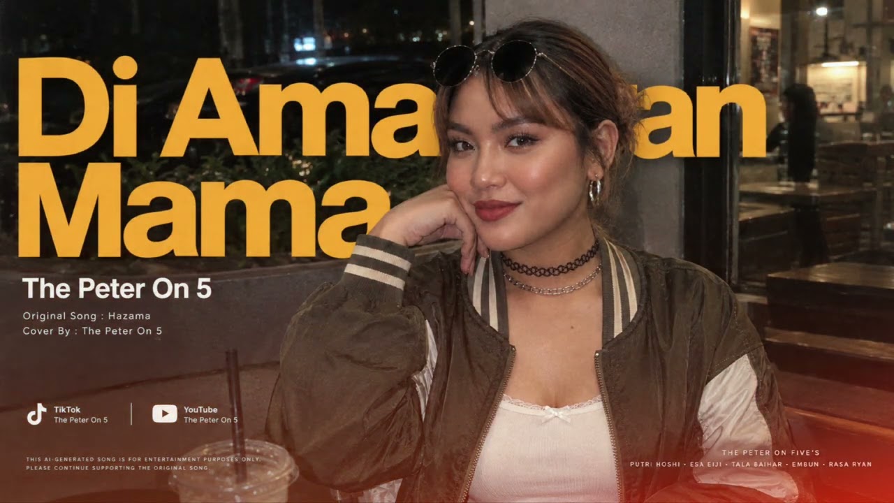 Hazama - Di Amaran Mama - Cover By - Peter On Five's