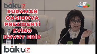 Xuraman Qasımova Prezidenti Evinə Dəvət Edib