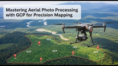 UAV Drone Aerial Image Processing with GCP in Agisoft Metashape | Agisoft Metashape Tutorial