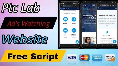 Create Ptc ads Watching  Website With Admin Panel Using PTC lab PHP Script