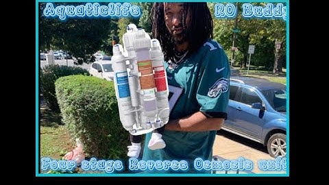 Ro-buddy set up and installation(best aquarium water)#aquarium