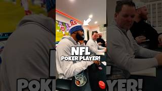 Quad Kings Against Nfl Player 🏈 #Poker #Shorts